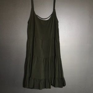 Army green dress